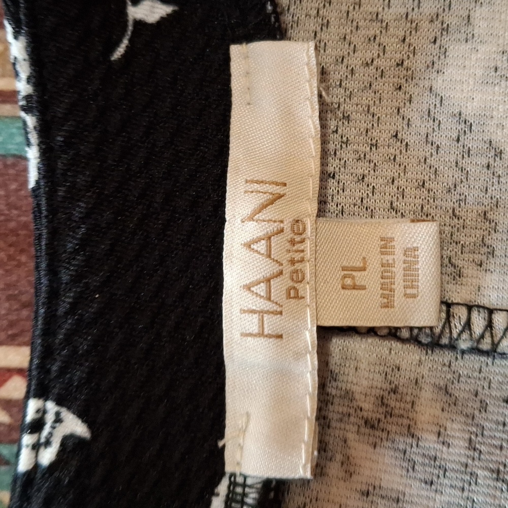 Haani Petites Size PL, Black And White Print. - Picture 6 of 7